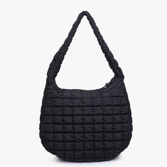 COPY - Quilted Nylon Hobo - Picture 2 of 5